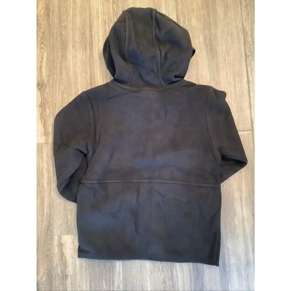 The North Face Baby 18-24M Black Glacier Fleece Full Zip Hoodie Jacket B23-2